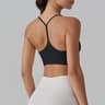 Women Seamless Yoga Sports Bra Top  High Support Gym Crop Push Up Activewear 8