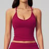 Premium Quick Dry Workout Bra  Yoga Tank Top For Women  High Support Gym Sports Vest 4