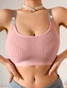 European Chic Womens Slim Fit Crop Top Camisole  Trendy Summer Vest Comfortable Stylish 6