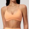 Halter Neck Women Yoga Bra Breathable Push Up Workout Bra Top 1