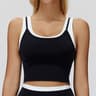 Color Block Women Sports Bra Push Up Yoga Bra For Gym And Running 3