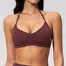 Halter Neck Sports Bra For Women Breathable Yoga Bra Gym Top 1