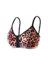 Cherry Print Front Closure Wireless Comfort Bralette 8