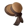 Women Wide Brim Straw Hat With Lace Edge Bowknot Beach Sun Cap 7