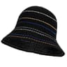 Womens Packable Crochet Straw Sun Hat Wide Brim Beach Cap 5