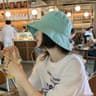 Quick Dry Womens Bucket Hat Sun Protection Breathable Fisherman Hat For Travel 4