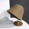 Womens Breathable Straw Fisherman Sun Hat  Wide Brim Packable Summer Beach Hat 3