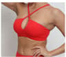 Cross Back Seamless Sports Bra Quick Dry Yoga Tank Top 4