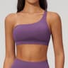 Single Shoulder Quick Dry Sports Bra For Women  Yoga  Running Fitness Comfort Top 3