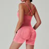 Womens Seamless Yoga Bodysuit High Waisted Way Stretch Workout Jumpsuit 7