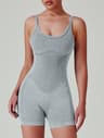 Womens Seamless Yoga Bodysuit High Waisted Way Stretch Workout Jumpsuit 9