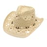 Boho Shell Straw Cowgirl Sun Hat For Beach Vacations 6
