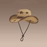 Japanese Retro Star Straw Cowboy Hat With Windproof Strap 7