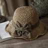 Aura Summer Handcrafted Foldable Wide Brim Straw Sun Hat For Women 4