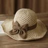 Aura Summer Handcrafted Foldable Wide Brim Straw Sun Hat For Women 5