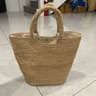 Oversized Raffia Woven Tote Bag  Handmade Large Straw Vacation Handbag 5