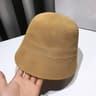 Foldable Linen Beach Bucket Hat With Wide Brim Breathable Cotton Summer Sun Protection Floppy Hat F 7