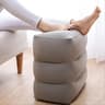 Adjustable Inflatable Travel Pillow Flight Sleeping Footrest Portable Rest Cushion For Airplane Car