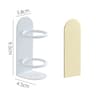 Punch Free Traceless Wall Mounted Toothbrush Holder Electric Razor Holder Bathroom Storage Shelf Or 6