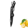 Folding Fruit Knife Stainless Steel Pocket Knife Keychain Nonslip Handle Household Small Knife 7