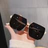 Big Frame Vintage Sunglasses Women Men Brand Square Sun Glasses Retro Eye Glasses Goggle For Male F 8