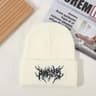 Warm Women Men Winter Beanies Hats Gothic Street Punk Bonnet Acrylic Fashion Skullies Knitted Caps  2