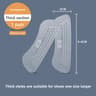 Upgrade Silicone Heel Stickers AntiSlip Heel Cushions For Women And Men 9