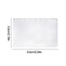 Mini Magnifying Glass Wallet Card Ruler For Reading  Survival 5