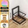 Adjustable Stainless Steel Pot Rack Organiser For Kitchen Storage 6
