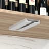 Bar Wine Glass Rack Nondrilled Cup Holder For Kitchen UpsideDown Rack For Wine Glasses 5