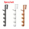Bedroom Door Hanger Clothes Rack Over The Door Storage Purse Holder For Bags Plastic Home Organizer 9