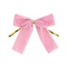 Christmas Bow Red Gold Velvet Mini Tree Bow For Home Decor Wedding Decor Navidad New Year Party DIY 8
