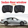 Premium Breathable Mosquito Net Window Screen Set For Front And Rear Windows UV Protection Car Suns 7