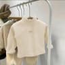 Children Winter Autumn Pullover Half High Neck Long Sleeve Baby Clothing Tops For Boys And Girls 3