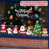 Christmas Wall Window Stickers Marry Christmas Decoration For Home Xmas Gift New Year Christmas Orn 4