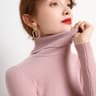 Women Fall Turtle Neck Sweater Knitted Soft Pullovers Cashmere Jumpers Basic Soft Sweaters Female B 4