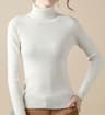 Women Fall Turtle Neck Sweater Knitted Soft Pullovers Cashmere Jumpers Basic Soft Sweaters Female B 2