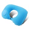 Flocking Inflatable Neck Pillow For Travel Business Trips SelfFilled Portable And Convenient 7