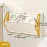 WallMounted Shoe Rack MultiLayer Space Saver Hidden Storage Shelf Foldable Plastic Organizer NoDril