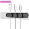 Magnetic Protector Cable Clip Desktop Tidy Cable Organizer For USB Charger Holder 6