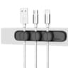 Magnetic Protector Cable Clip Desktop Tidy Cable Organizer For USB Charger Holder 5