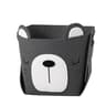 Cute Cartoon Animal DIY Storage Box Felt Fabric Fold Able Storage Basket For Nursery Toys Organizer 5