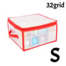 Christmas Ball Storage Box Clear Organizer For Ornaments Multipurpose Festival Decorations Containe 6