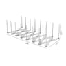 Retractable Storage Rack Space Saving Pot Lid Holder Heavy Duty Stainless Steel Dish Rack For Kitch 6