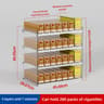Cigarette Pusher Display Automatic Cigarette Cabinet Racks Large Capacity Cigarette Holder For Supe 14