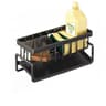 Stainless Steel Sink Organizer Drain Rack MultiLayer Filter Basket Soap Sponge Holder Kitchen Stora