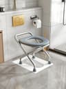 Stainless Steel Toilet Chair Folding Mobile Toilet For Elderly Pregnant Women Squat Stool With Stor 7