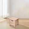 Solid Wooden Nordic Storage Stool With Drawer Bedside Bench For Apartment Entrance Hallway Change S 9