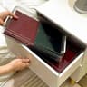 Acrylic Transparent Desktop Paper Storage Box Document Organizer Dust Proof Card Holder Case For Ho 3