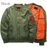 Men Windproof Baseball Jacket Thickened Outdoor Casual Suit Lightweight Fall  Winter Windbreaker Fo